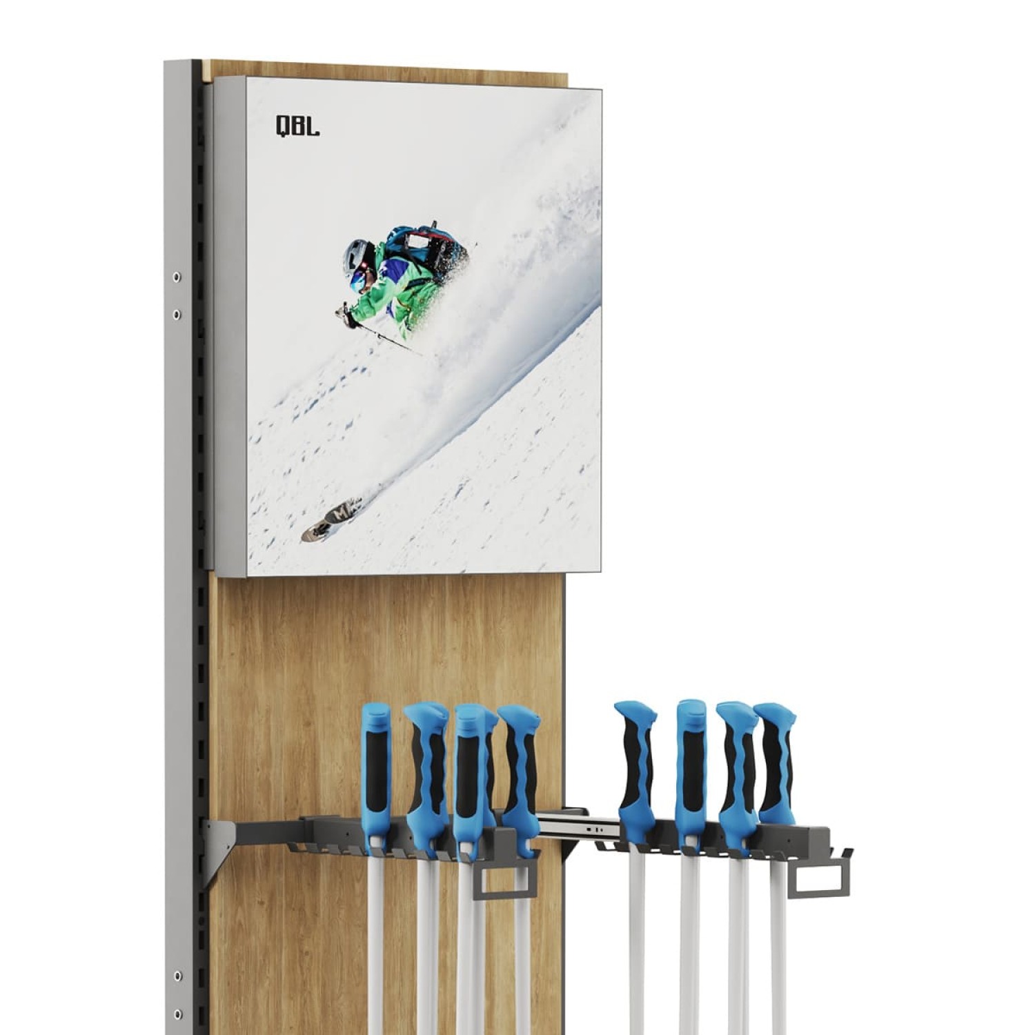 SHOP DISPLAY_ SKI POLES