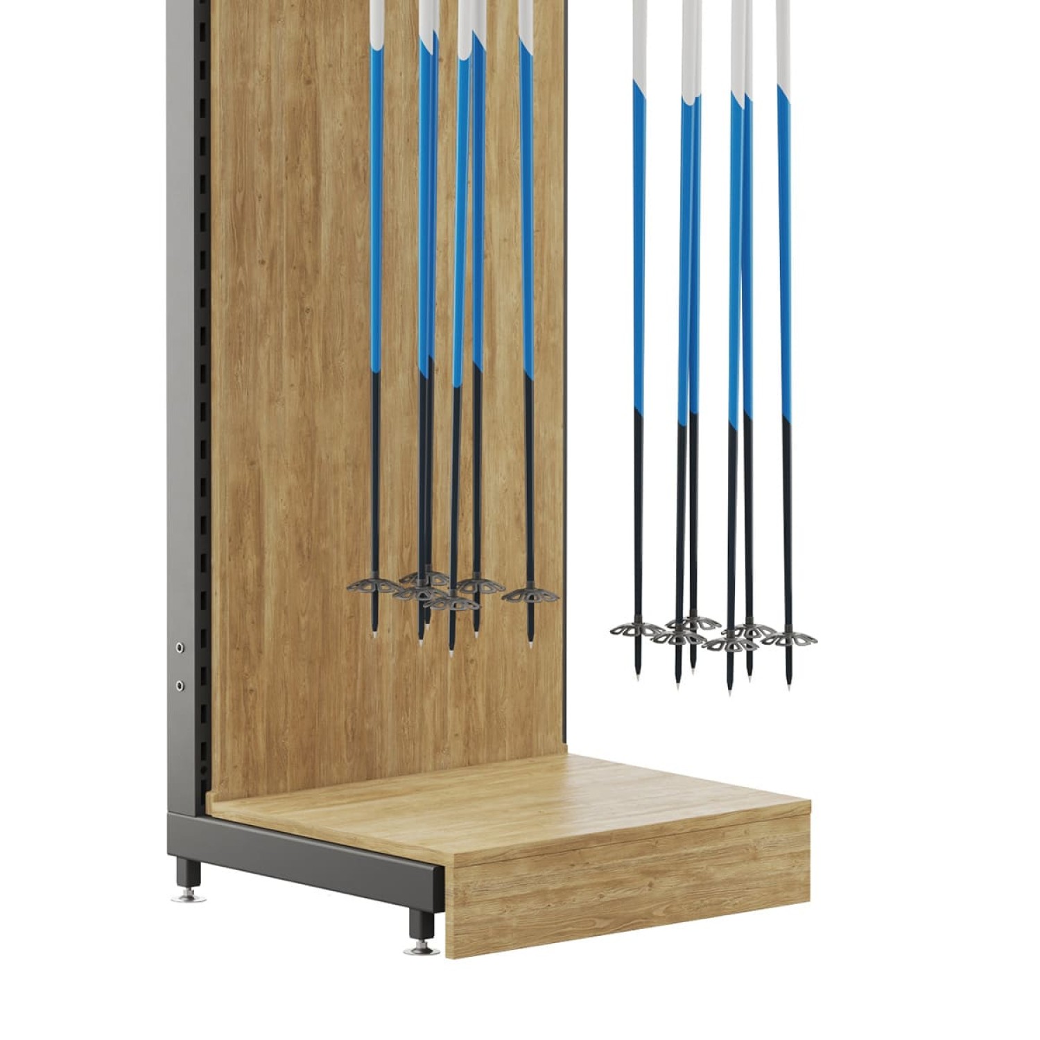 SHOP DISPLAY_ SKI POLES
